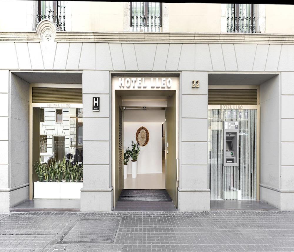 Hotel Lleo Barcelona Eksteriør bilde